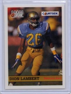 Dion Lambert 1992 Courtside 43 RC Rookie UCLA Bruins