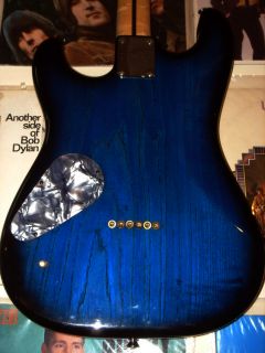 Superb Custom Cobalt Maple Electric by Ginter Guitars Canadian Luthier