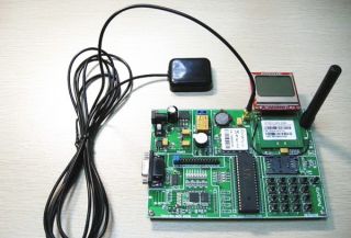 Bluetooth GPS GPRS 8051 MCU Development Board Kit Location Tracking