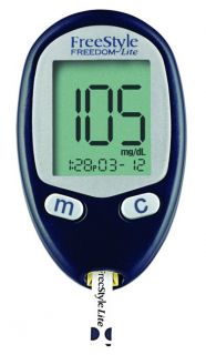 Freestyle Freedom Lite Blood Glucose Diabetes Monitor