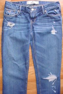 Ladies Bettys Hollister Laguna Skinny Denim Destroyed Jeans 3 L 3L