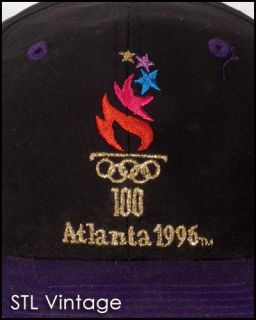 Vtg 90s Logo 7 Dope Logo 1996 Atlanta Olympics USA Snapback Hat Cap