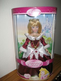 Disney Brass Key Doll Holiday Edition Sleeping Beauty Aurora 13 2005