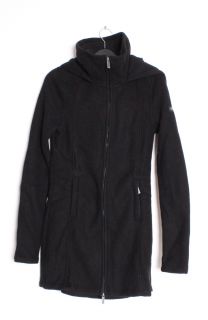 Bench UK Urbanwear Doris Black Fleece Lined Coat Jacket