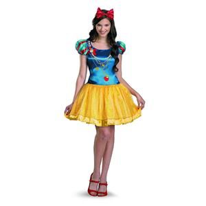 New Teen Girl Disney Snow White Apple Dress Halloween Costume Size s 4