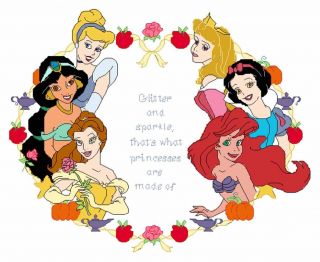  Cross Stitch Kits "Disney Princesses"