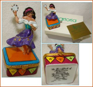 Artoria Limoges Box Disney Character Esmeralda