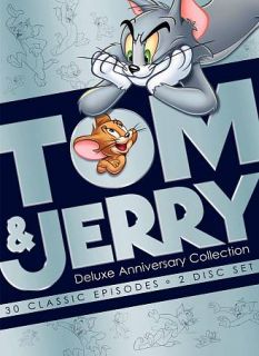 Tom and Jerry Deluxe Anniversary Collection DVD 2010 2 Disc Set DVD