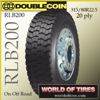  315 80R22 5 Double Coin RLB200