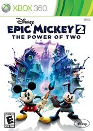Disney Epic Mickey 2 The Power of Two Xbox 360 Brand New 