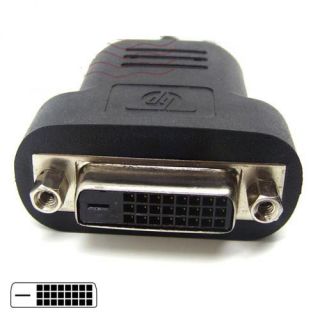 HP Display Port DP to DVI D 24 1 Cable Adapter P N 481409 002