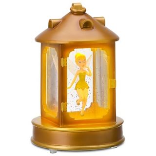  Bell in Lantern Light up Snowglobe  7 5 Figurine Peter Pan