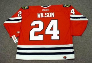 Doug Wilson Chicago Blackhawks 1988 Away Jersey Medium