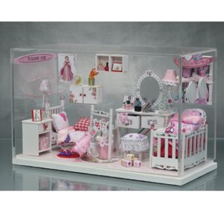 Miniature DIY Doll House Dollhouse Kit Set Girl Kid Children Cute Gift