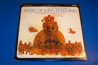 Elizabethan Consort of Viols Music of John Dowland LP