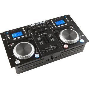 Gemsound CMP500 Dual CD USB  Player DJ Mixer CD Mix Station Combo