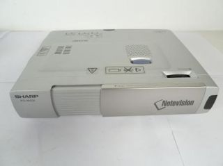 Sharp DLP Notevision Projector PG M10X Parts or Repair