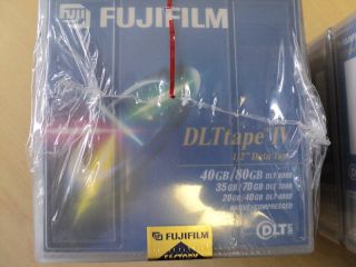 Fujifilm DLT Tape IV 40GB 80GB 1 2 Pack of 5