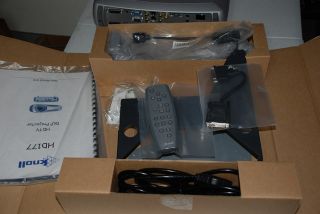  DLP Projector Home Video Theater w HDMI Adapter Accessories