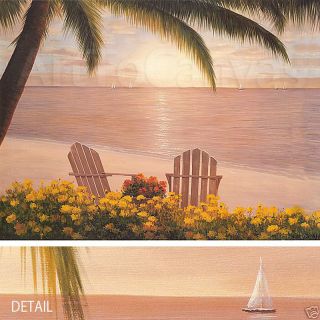 48x36 Side by Side Diane Romanello Ocean View Canvas