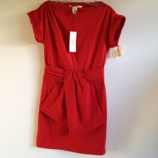 DVF Diane Von Furstenberg Red Dress Size 2