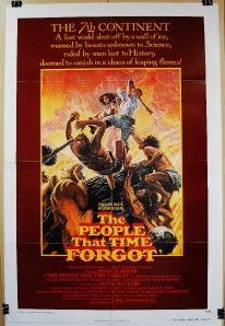  THAT TIME FORGOT Org 27 x 41 Movie Poster PATRICK WAYNE DOUG MCCLURE