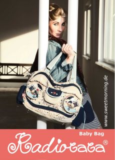   diaper bag Radio Ga Ga Baby Bag by Sweet Morning nappy changing bag