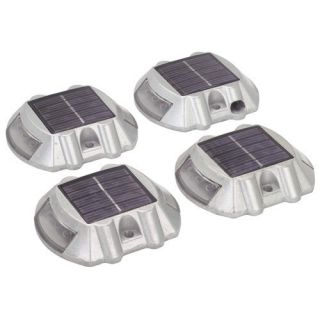   Solar LED Pathway Driveway Lights Dock Path Step Road Safety Markers