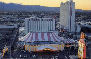 Vintage Las Vegas Postcard    Circus Circus Hotel & Casino   (1986)