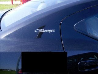 Retro Dodge Charger Decals Emblem Style C Pillar 2010 2011 2012 2013