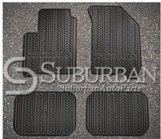 09 10 Dodge Journey All Weather Rubber Slush Floor Mats 82210816 Slate
