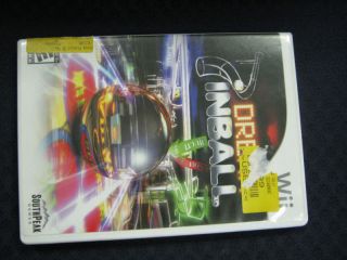Nintendo Wii Dream Pinball 3D Video Game Case Booklet 612561100060