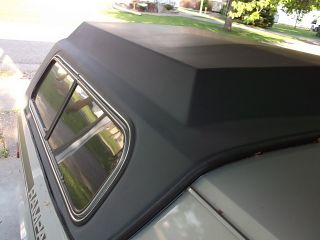 Dodge Rampage Plymouth Scamp black fiberglass Topper Cap camper cover