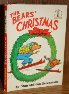 Dr. Seuss Beginner Books THE BEARS CHRISTMAS 1970 1st w/DJ Berenstain