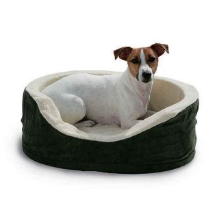   HEATED PET DOG BED SMALL BED SNUGGLE UP ORTOPEDIC HEATED DOG BED