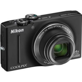 nikon coolpix s8200 digital camera black refurbished