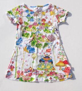 cf OILILY Fairtytale Fairy Tale Dola Jersey Print Dress 98 3T 3