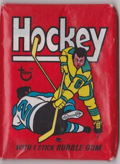   HOCKEY UNOPENED WAX PACK IN GREAT CONDITION POSSIBLE DON CHERRY RC