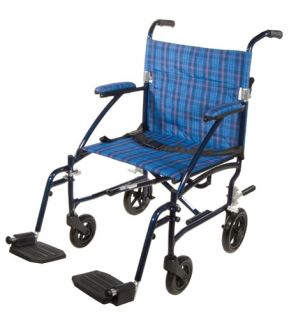 Drive Medical Fly Lite Aluminum 14 5 lbs Transport Chair TS19