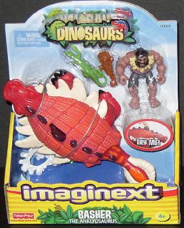Fisher Price Imaginext Dinosaur Basher The Anklyosaurus