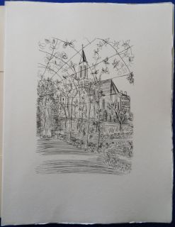 portfolio illustrated with some of the finest etching of Raoul DUFY