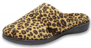 Orthaheel Gemma Mule Womens Slippers Tan Leopard 2012