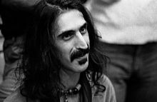 Frank Zappa Poster 1960s PHI Zappa Crappa Vintage 29x23 Near Mint