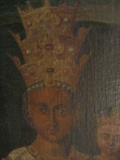 Massive 17th Century Old Master Royal or Religious Portrait Untouched