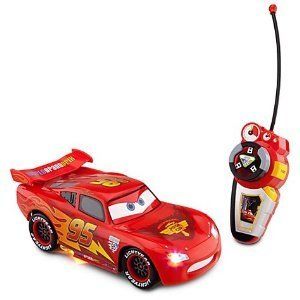 Official Licensed Disney Cars 2 Lightning McQueen Remote Control Car