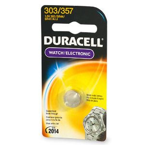 Duracell Watch Size Battery 303 357 1 Ea