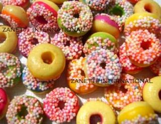 20 Miniature Iced Donuts Food Dollhouse Wholesale