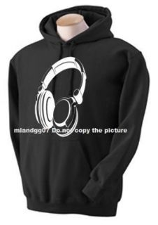Headphone Sweatshirt DJ Music Party s 2XL Many Colors Buy 3 Get 1 Free