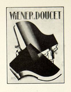 1930 Print Wiener Et Doucet Grand Piano Musical Instrument Art Deco