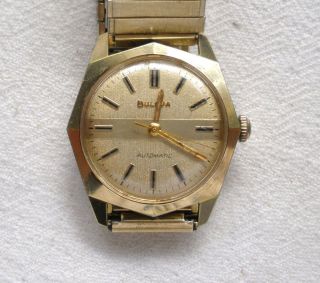  Vintage Men's Automatic Bulova Watch J952203